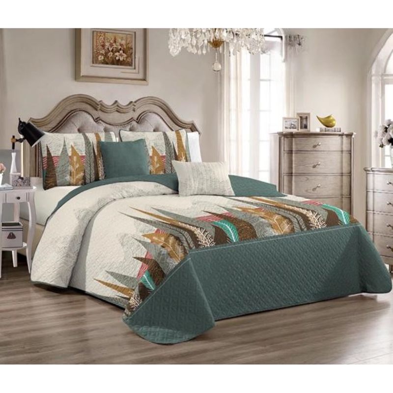 GENERICO - Cubrecama Quilt De Verano 1.5 Plaza