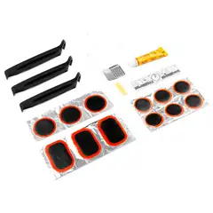 GENERICO - Kit de parches y herramientas para bicicleta