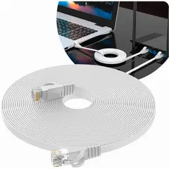 KUANGYE - Cable De Red Giga Ethernet Cat7 Rj45 -15 Metros