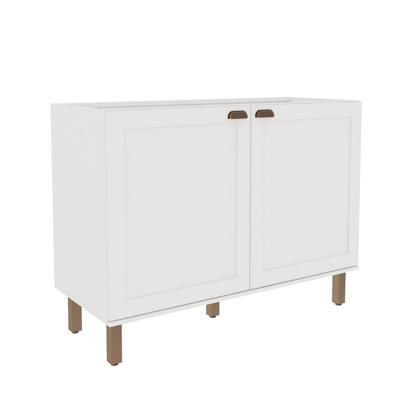 DF HOME - Mueble base 1200 Blanco 2 puertas Studio 1502