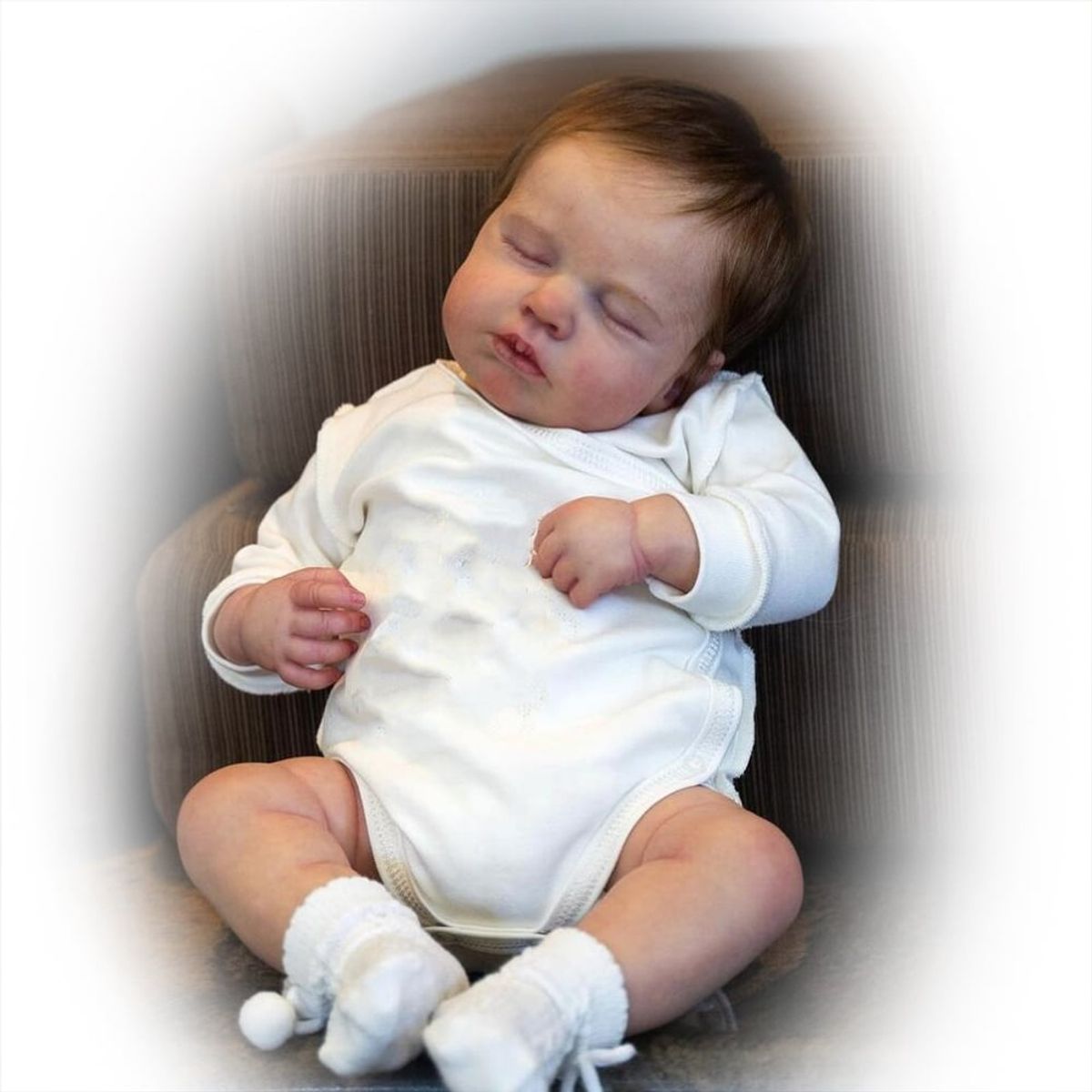 LIANYUN - Muñeca bebe reborn vinilo de silicona juguetes para 50cm