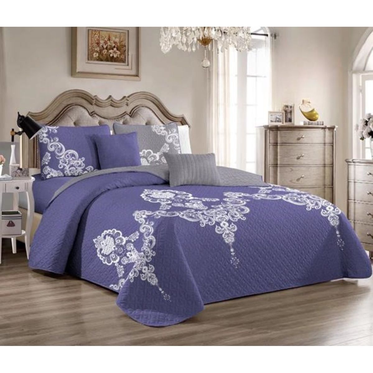 GENERICO - Cubrecama Quilt De Verano Super King