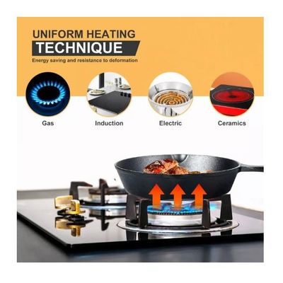 Imagen 2 del producto 4pcs Sartenes De Hierro Fundido Skillet Set De Sartenes