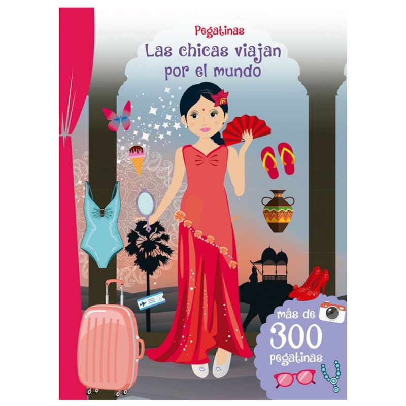 Picarona - Las chicas viajan por el mundo - Libro con pegatinas PICARONA