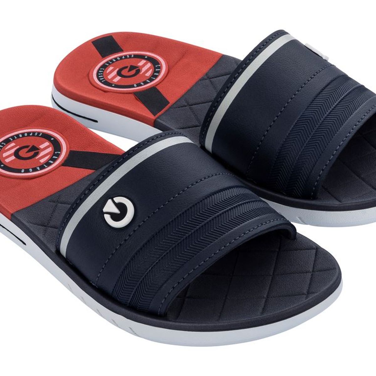 CARTAGO - Sandalia Hombre  Rojo/Azul Sevilla Cartago