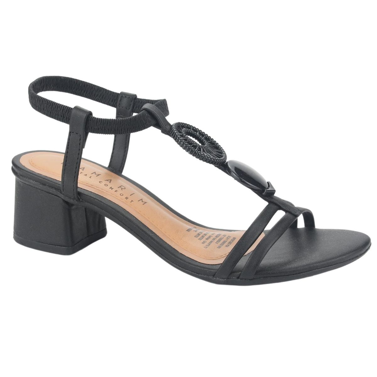 RAMARIM - Sandalia Mujer Negro Casual Ramarim 235224