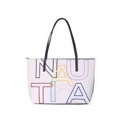 NAUTICA - Cartera Outliner blanco