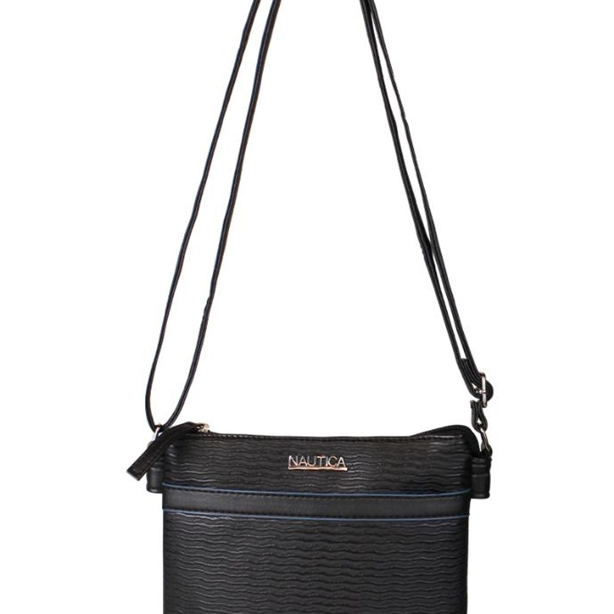 NAUTICA - Cartera cruzada Leeway negro NAUTICA