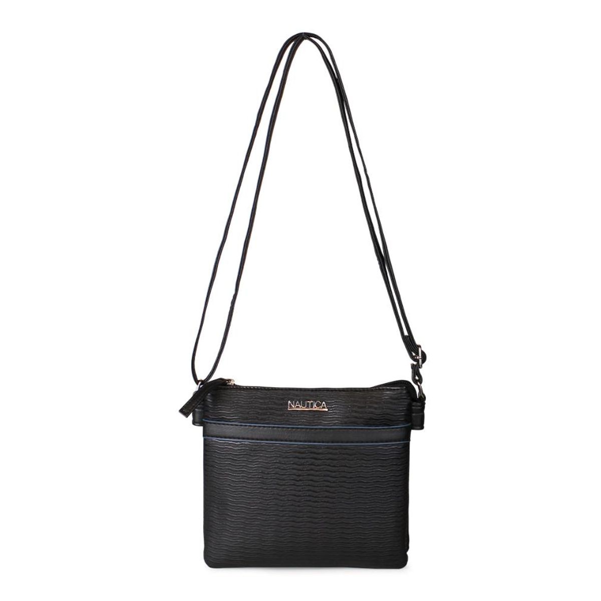 NAUTICA - Cartera cruzada Leeway negro NAUTICA
