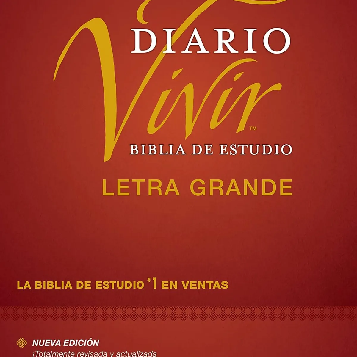 GENERICO - Biblia de Estudio Diario Vivir Reina Valera 1960 Letra Grande