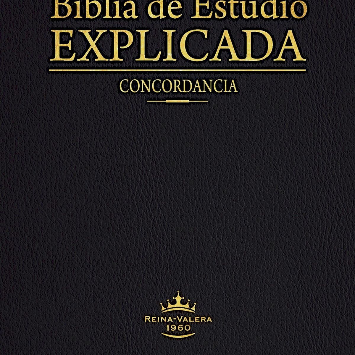 GENERICO - Biblia de estudio explicada Reina Valera 1960