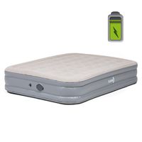 Colchón Inflable Eléctrico Con Bateria Doble Altura