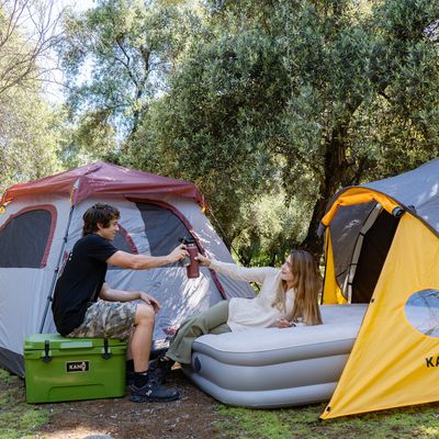 Imagen 2 del producto Colchón Inflable Eléctrico Con Bateria Doble Altura