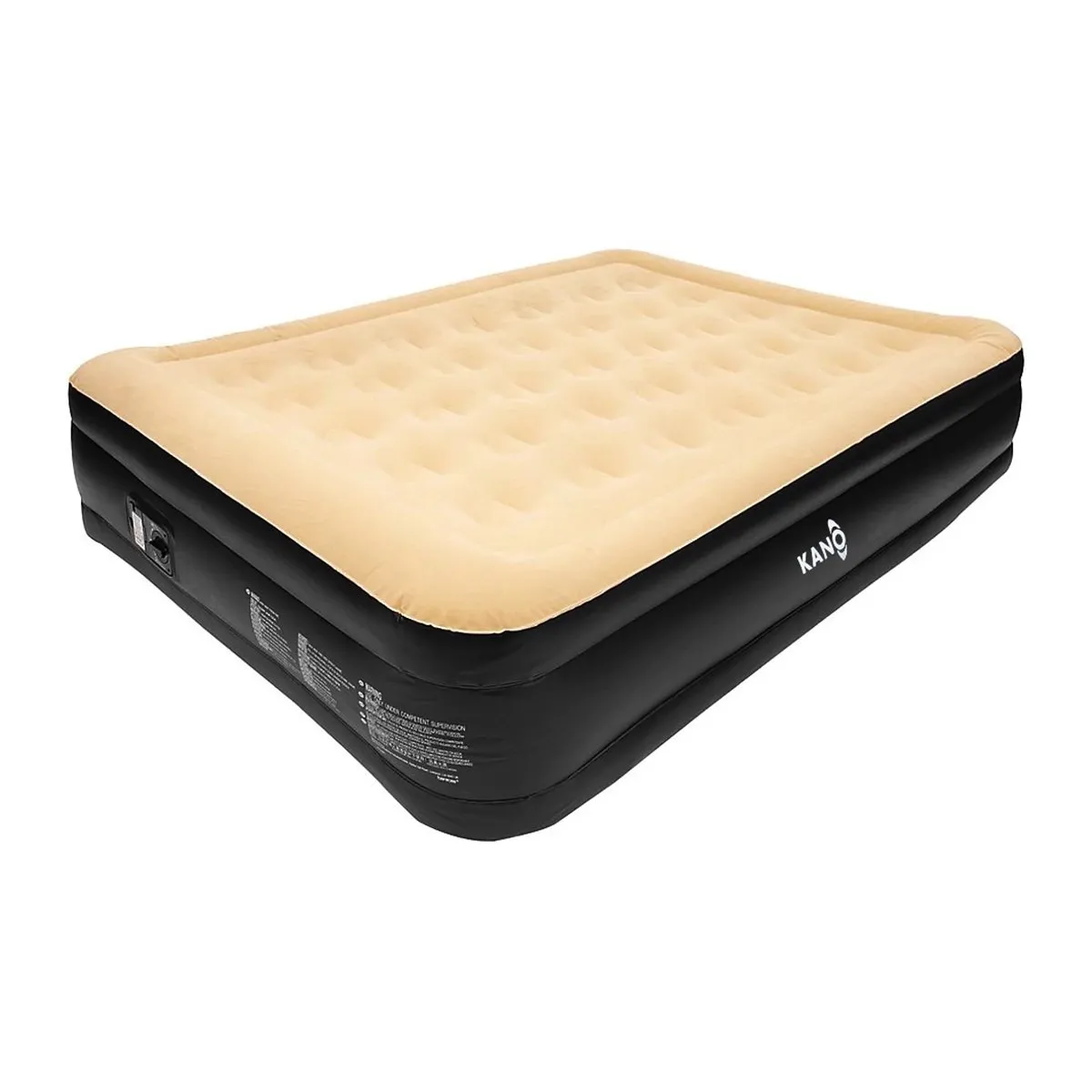 KANO - Colchón Inflable Eléctrico Kano Queen 2 Plazas
