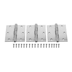 ODIS - Pack 3 Bisagras Fierro Con Rodamiento 3,5"3,5"2,2 Mm