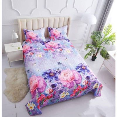 Imagen 2 del producto Cubrecama Verano Quilt 2 Plazas Diseño 3D 250X230cm