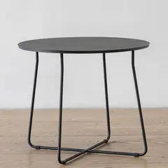AMOBLE - Mesa Lateral Marchena Circular Metal V 60 Amoblé