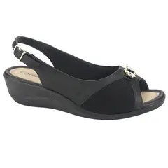 COMFORTFLEX - Sandalia Mujer Negro Casual 2396452