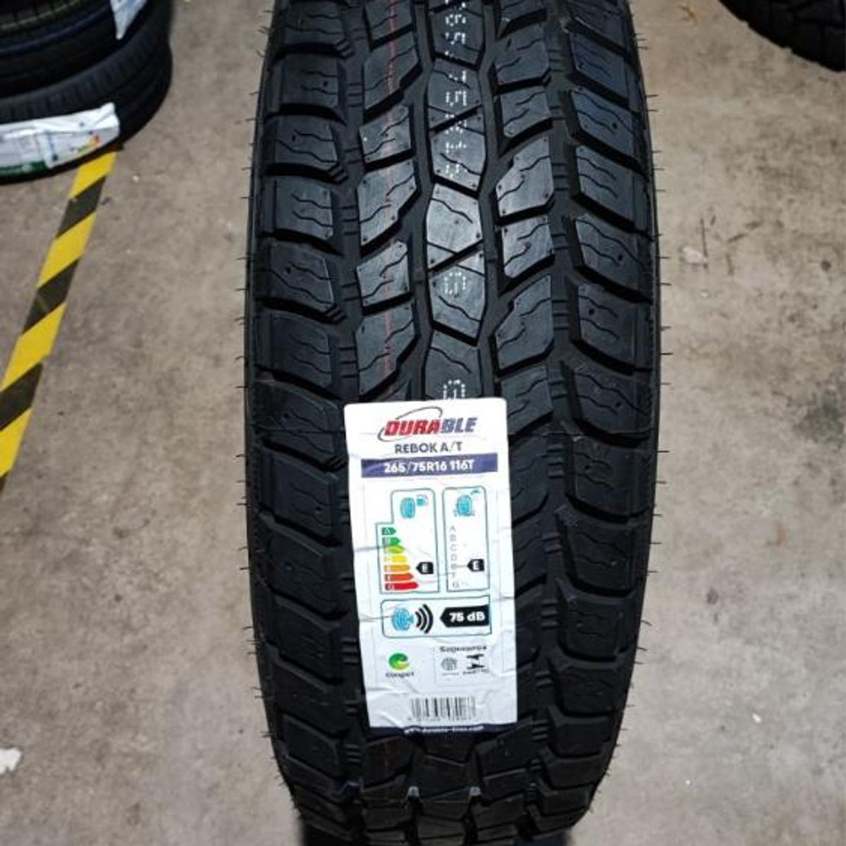 DURABLE - Neumatico 26575 R16 116t Rebok At Durable DURABLE