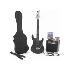 YAMAHA - Pack guitarra electrica con amplificador y accesorios ERG121GPII Black -