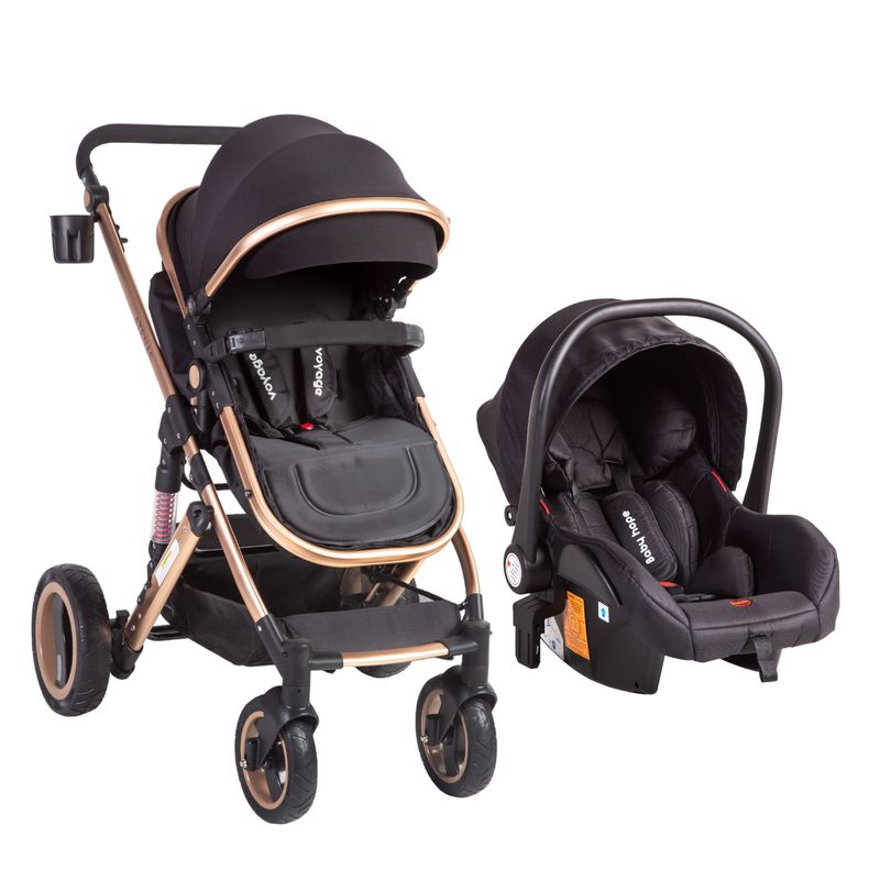 VOYAGE - Coche Travel System Atenas Black
