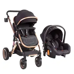 VOYAGE - Coche Travel System Atenas Black