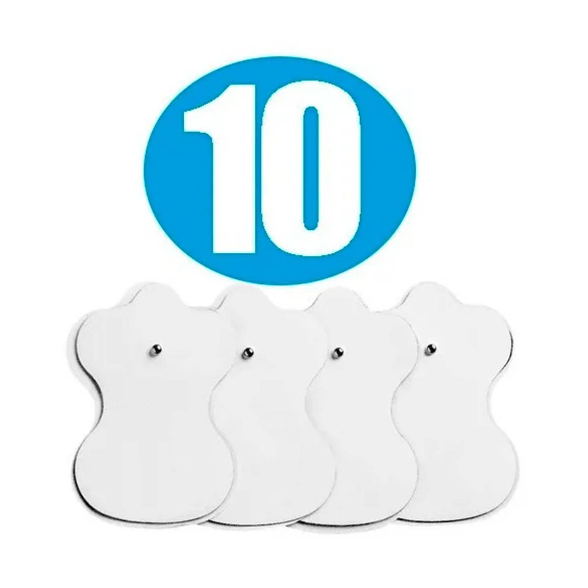GENERICO - Repuestos Parches Chupones de Electrofísico Pack 10 Tens