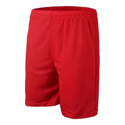 Imagen 2 del producto Short De Futbol Rojo Liso Costuras Reforzadas