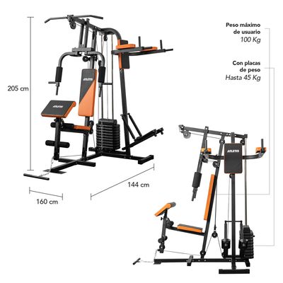 Imagen 2 del producto Home Gym de 2 Estaciones TF-7002