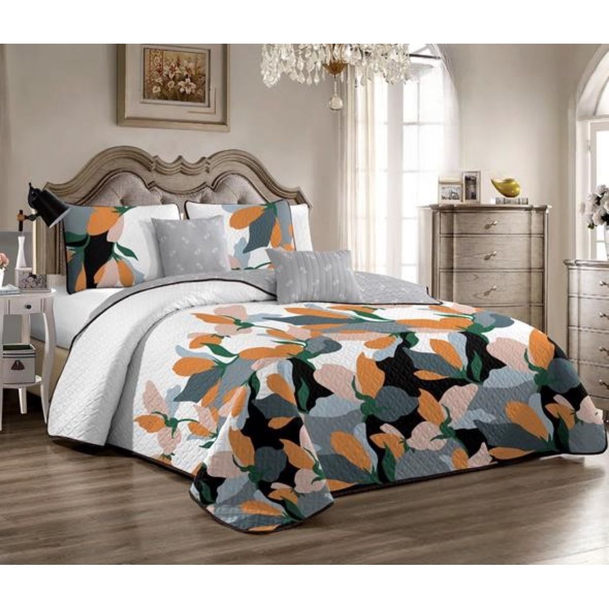 GENERICO - Cubrecama Quilt De Verano 2 Plaza