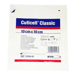 BSN MEDICAL - Cuticell Classic Gasa Tull Parafinada 10cm x 10cm unidad