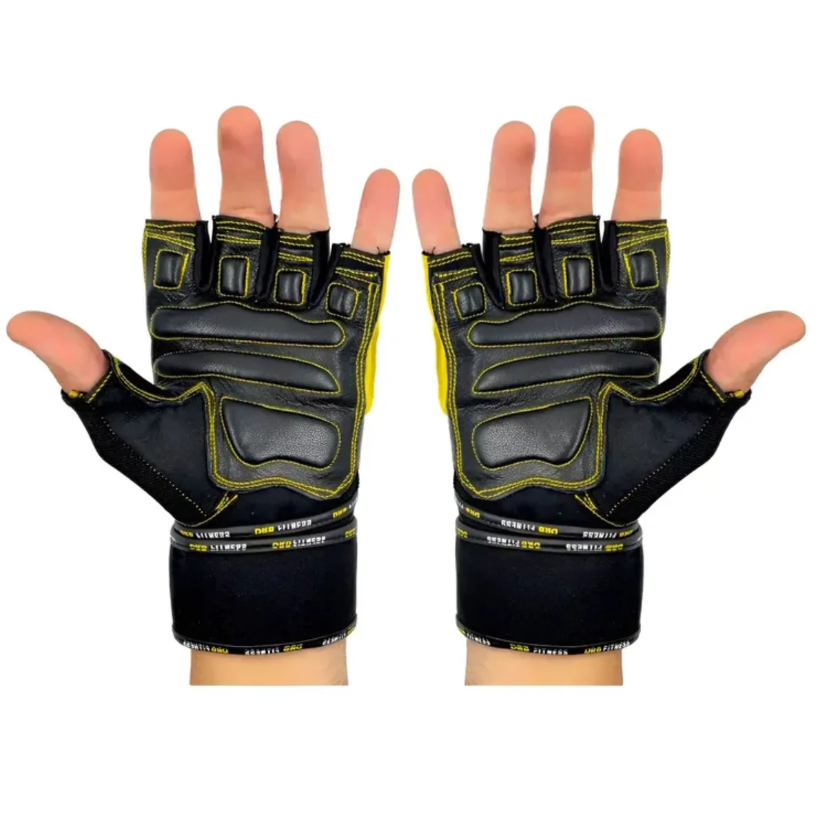 DRB - Guantes Fitness Gym Profesional Cuero Drb Tiger