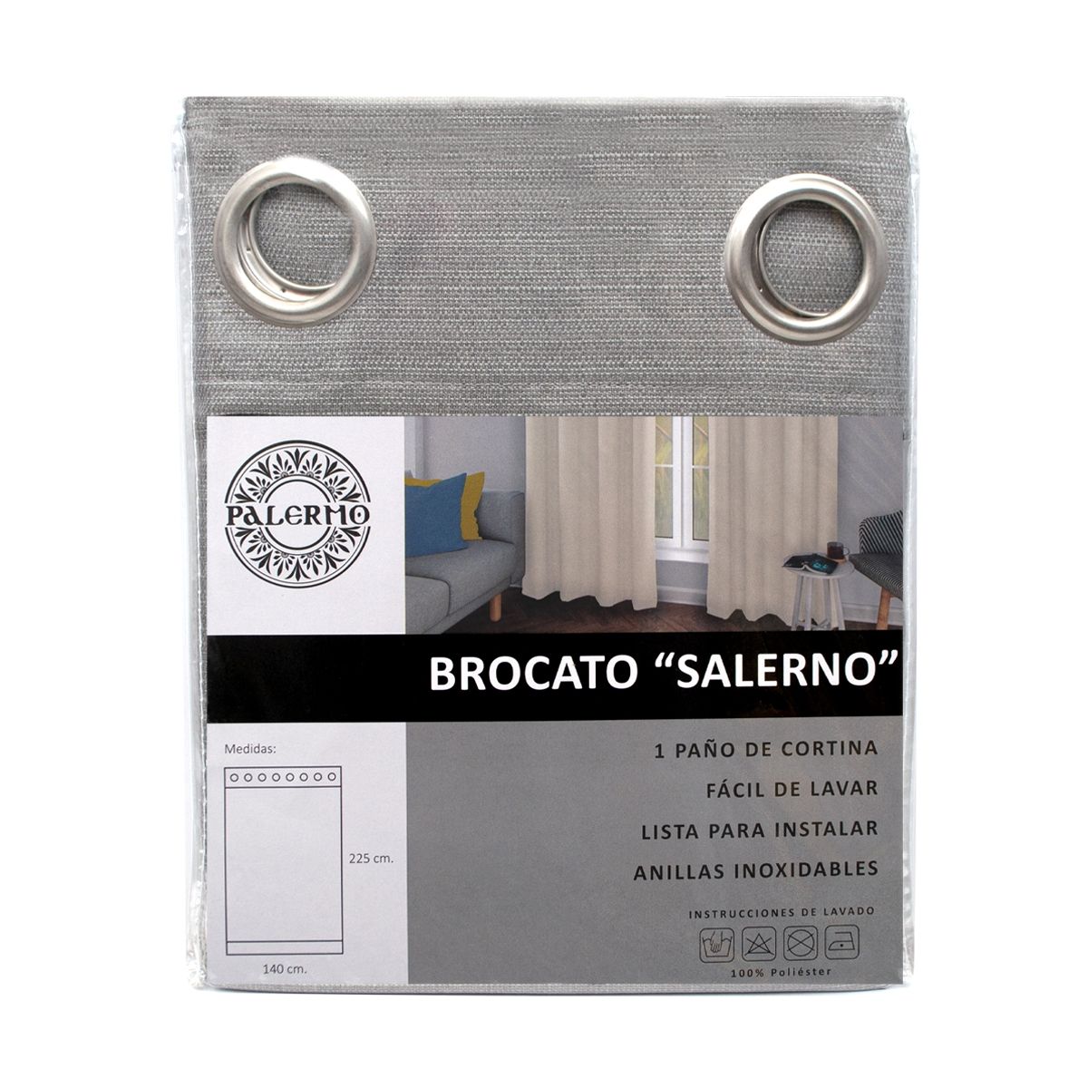 PALERMO - CORTINA BROCATO SALERNO