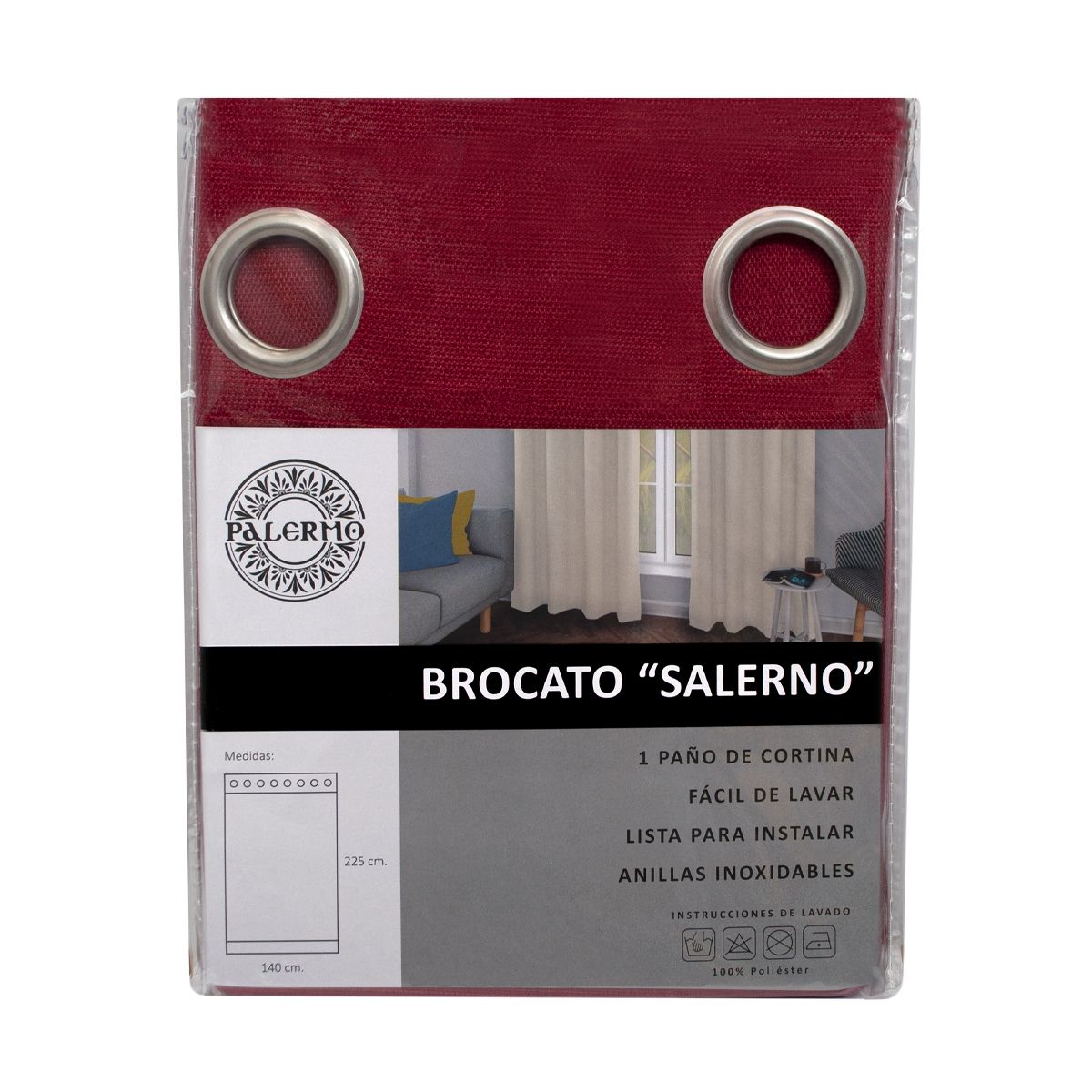 PALERMO - CORTINA BROCATO SALERNO