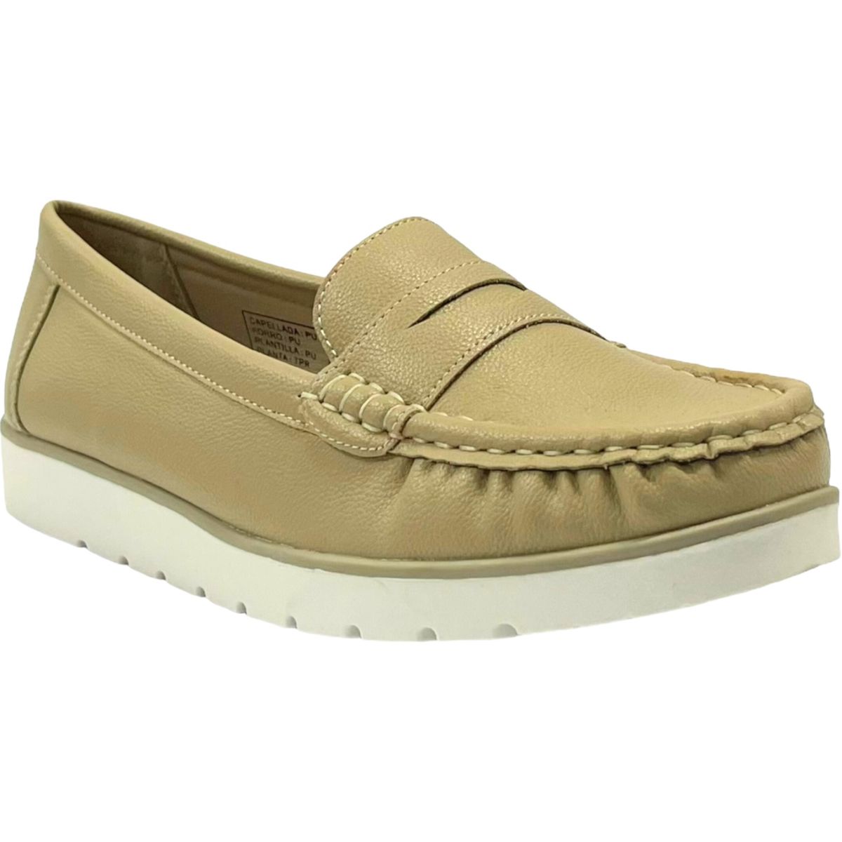 DETOGNI - Mocasín Mujer Beige Amanda Detogni DETOGNI