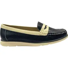 DETOGNI - Mocasín Mujer Negro Josefina