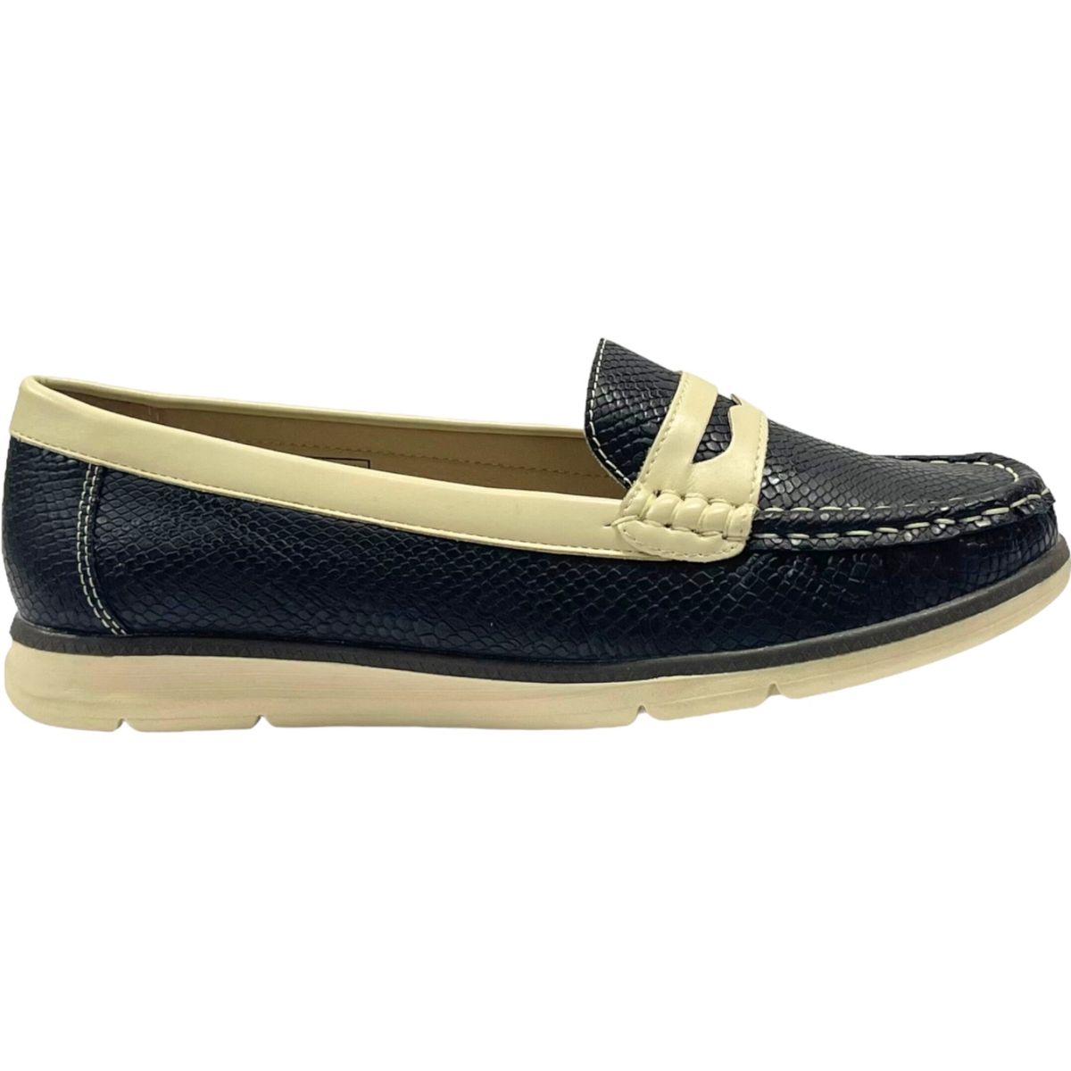 DETOGNI - Mocasín Mujer Negro Josefina Detogni DETOGNI