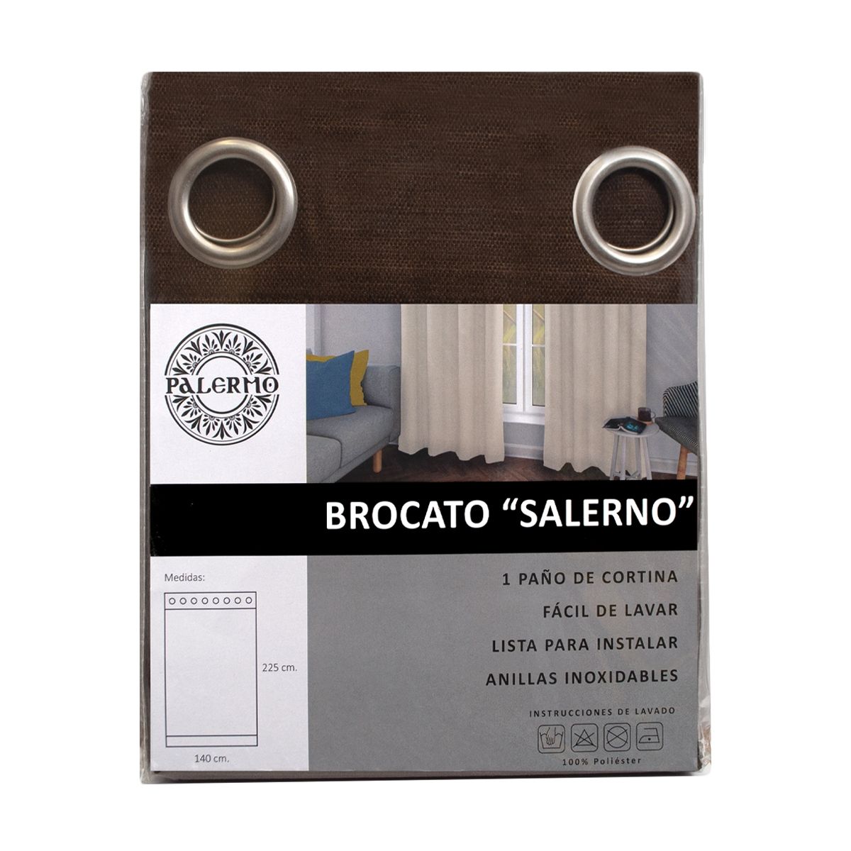 PALERMO - CORTINA BROCATO SALERNO