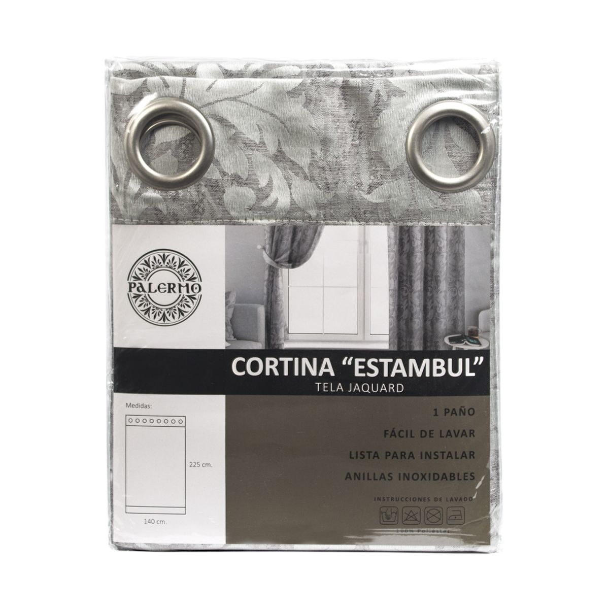 PALERMO - CORTINA CONFECCIONADA ESTAMBUL