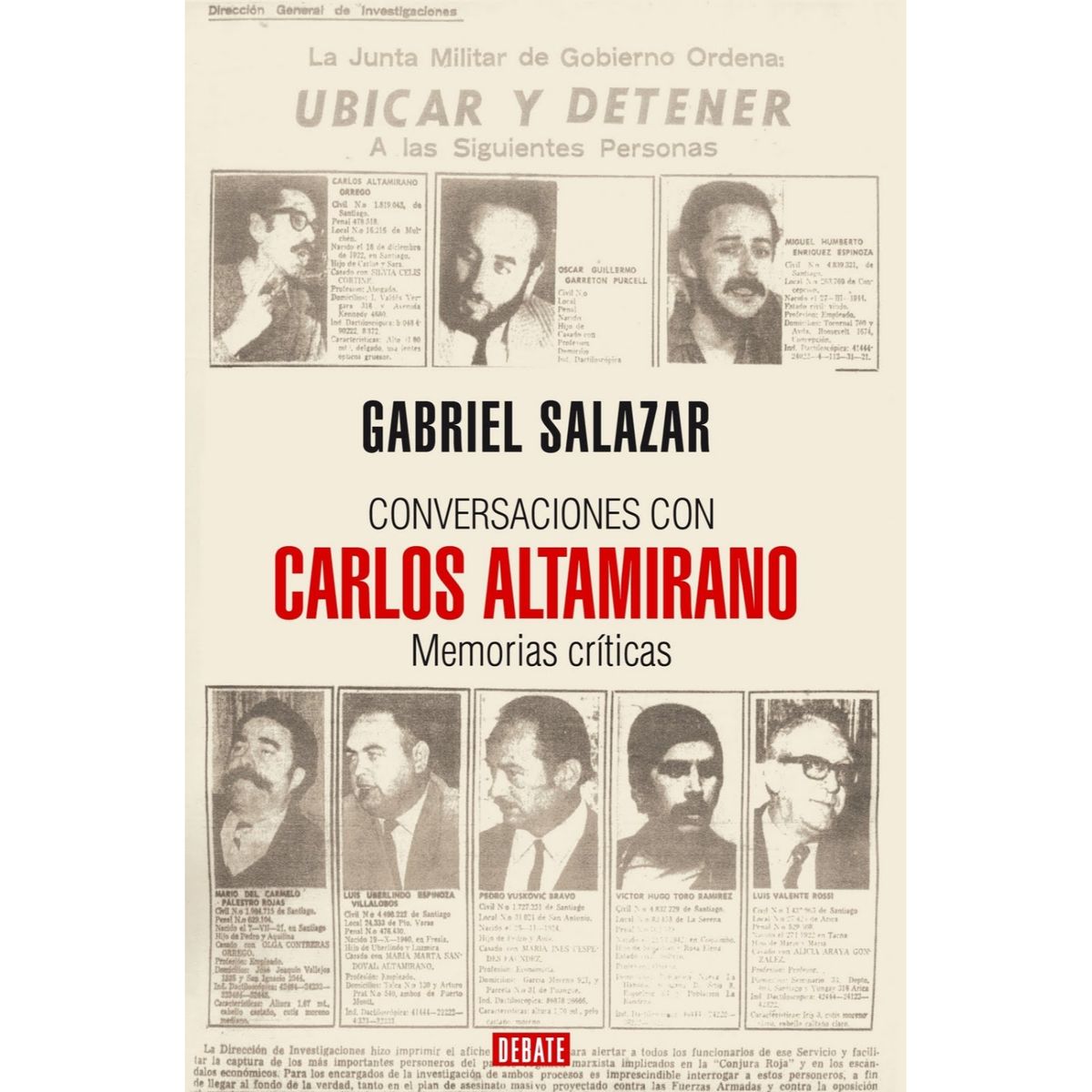 DEBATE - Conversaciones Con Carlos Altamirano