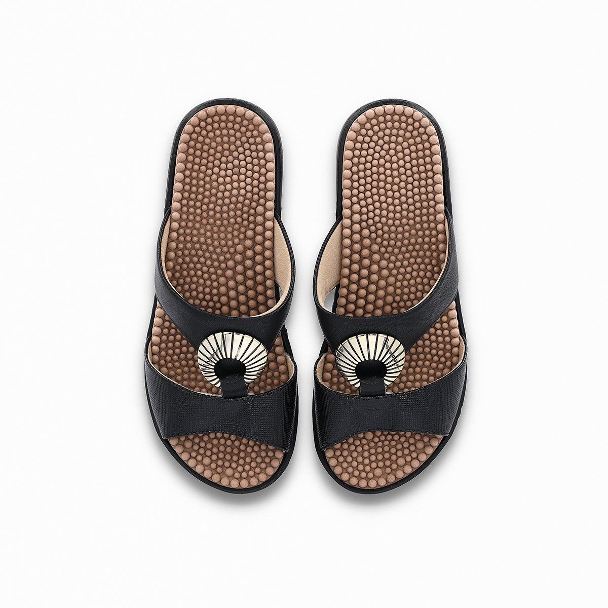 PICCADILLY - Sandalia Mujer Negro  Anabela/Hebilla SPA Piccadilly