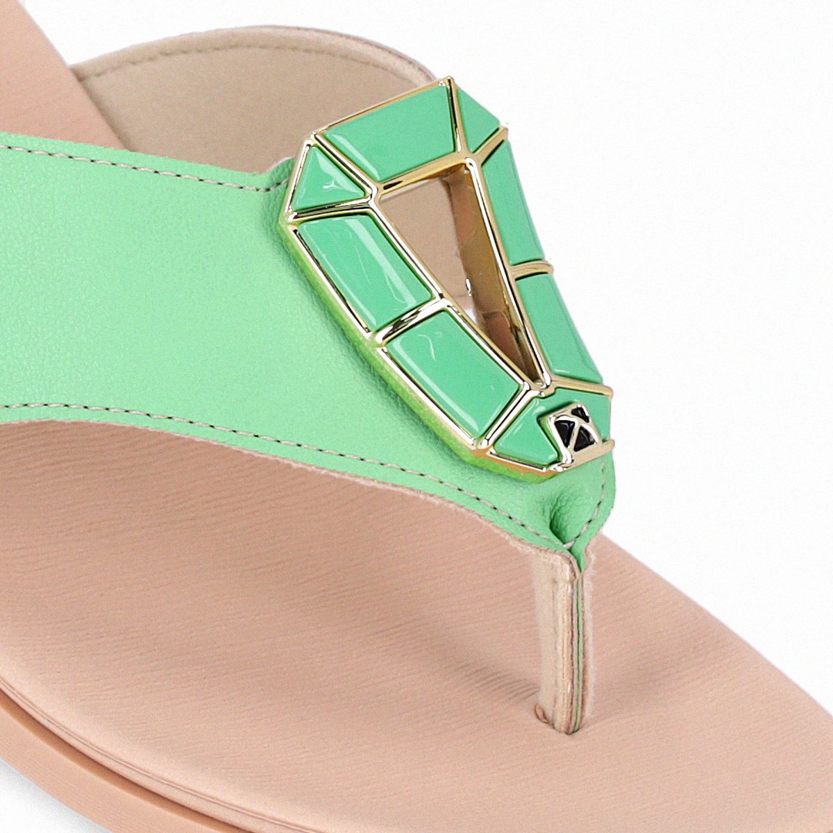 PICCADILLY - Sandalia Mujer Verde Mari Piccadilly