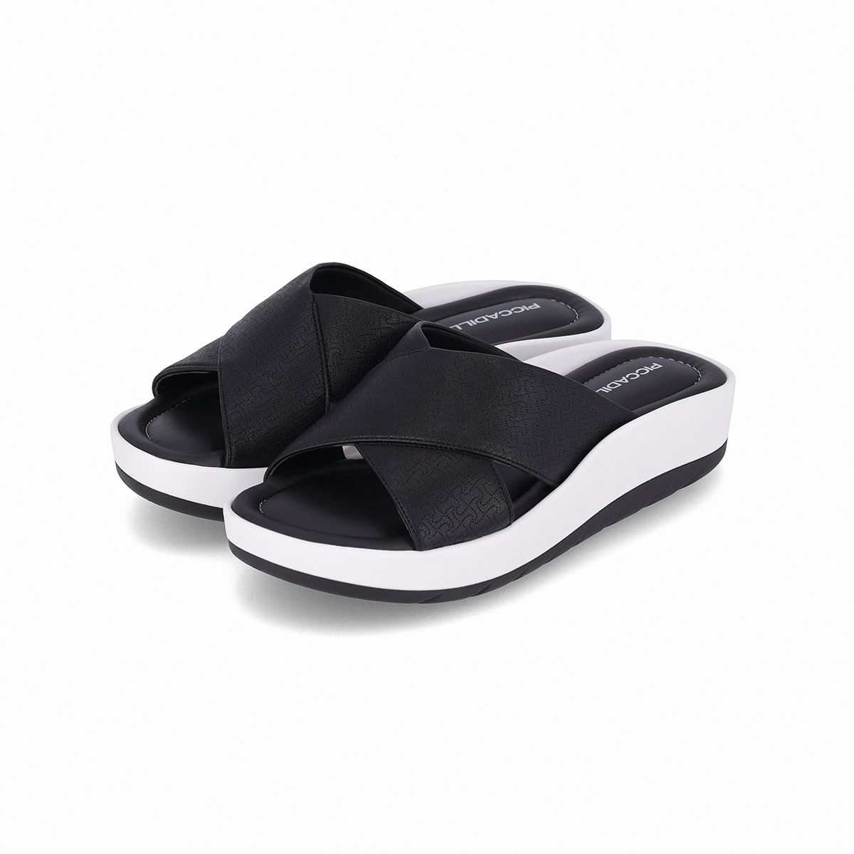 PICCADILLY - Sandalia Mujer Negro Fran Piccadilly