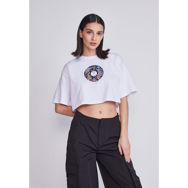 SIOUX - Peto Mujer Disco Blanco Sioux
