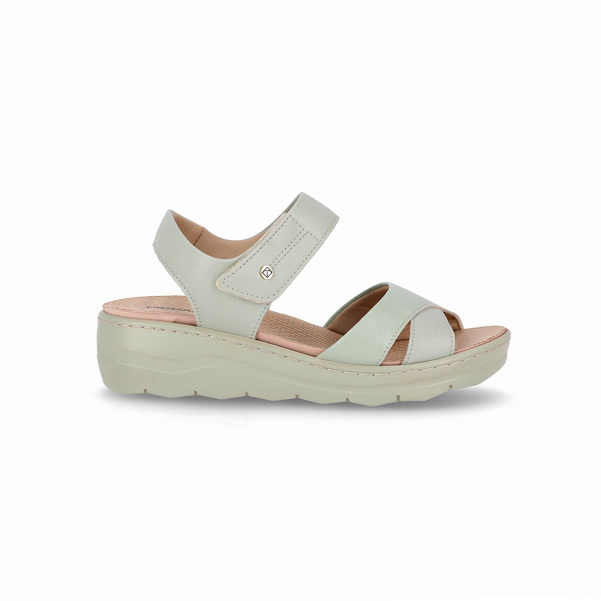 PICCADILLY - Sandalia Mujer Anabela SPA Menta Piccadilly