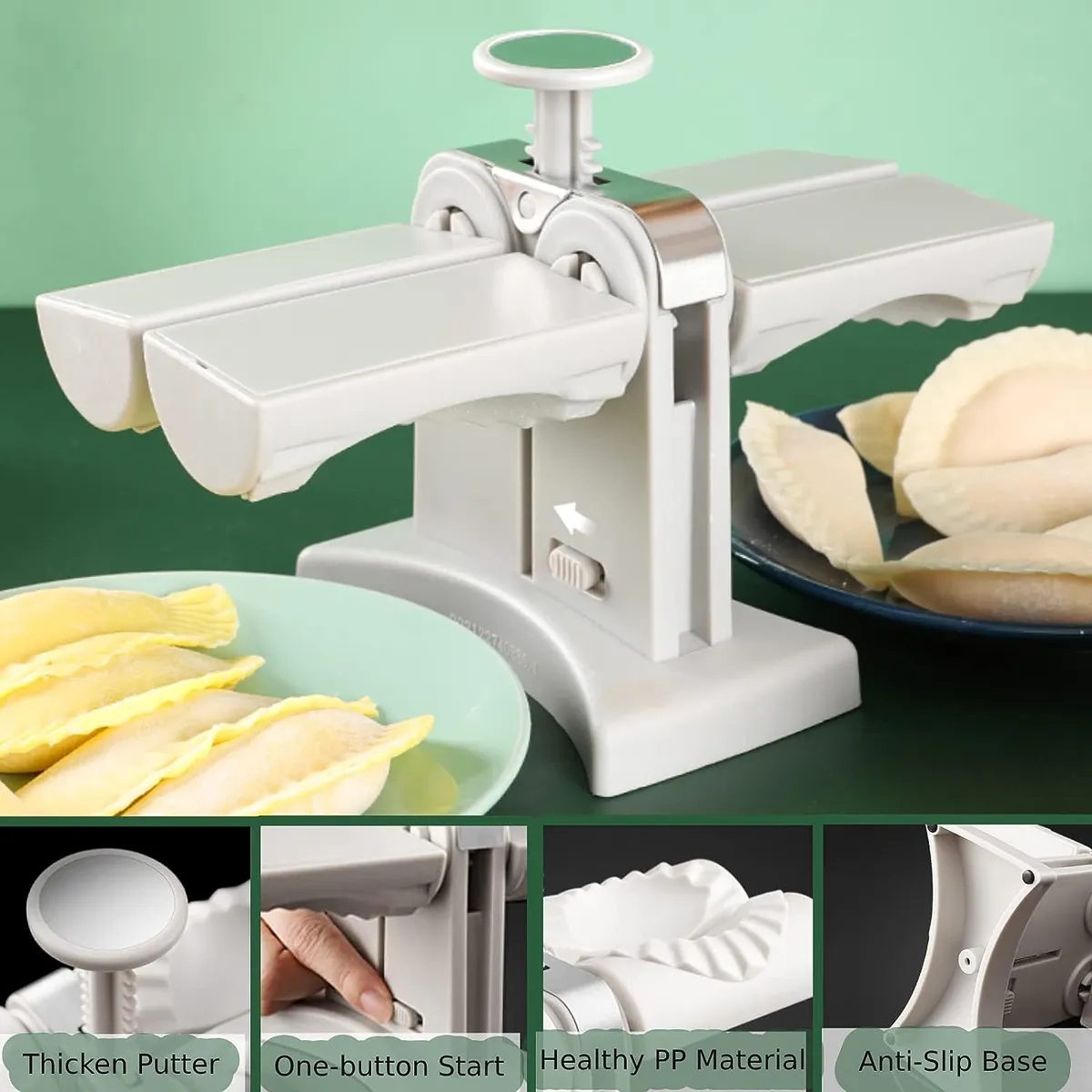 MP - Prensa Para Empanadas Molde Empanada Cocktail Maquina Manual