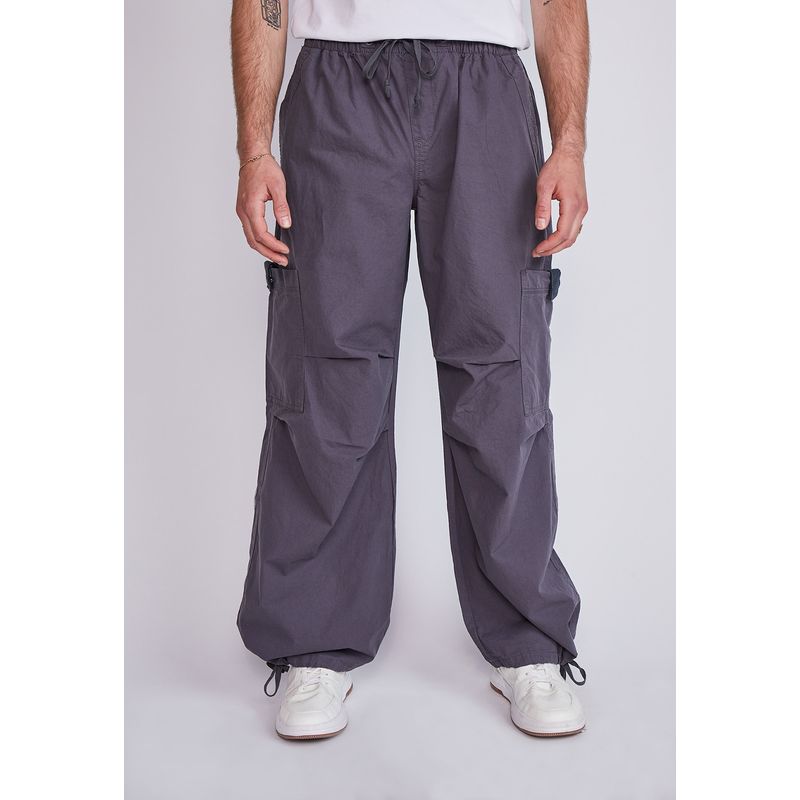 SIOUX - Pantalon Hombre Parachute Gris Sioux