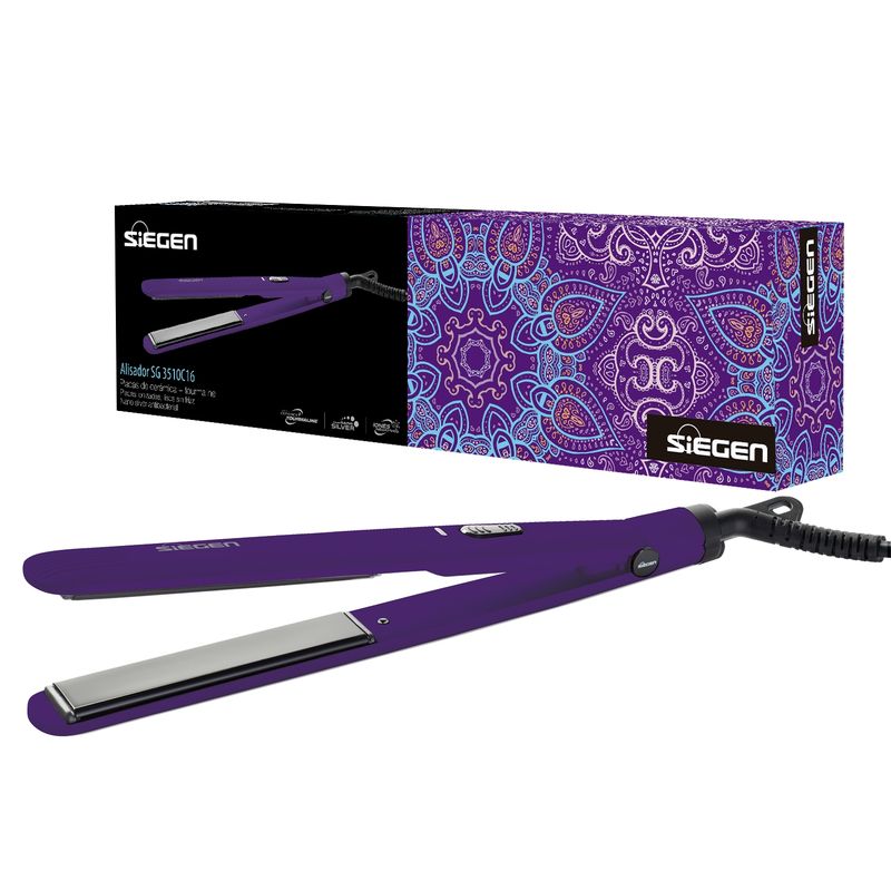 SIEGEN - Alisador Original Styler Morado Siegen SG3510C16