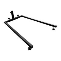 - Base O Soporte De Acero Para Pisos Duros Y El Asador