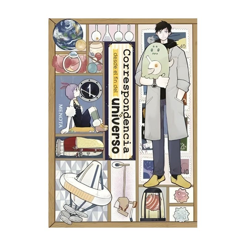 TOP10BOOKS - LIBRO CORRESPONDENCIA DESDE EL FIN DEL UNIVERSO / MENOTA / KITSUNE MANGA